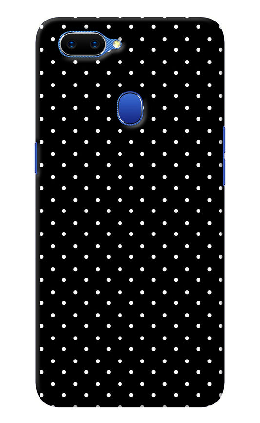 White Dots Oppo A5 Back Cover