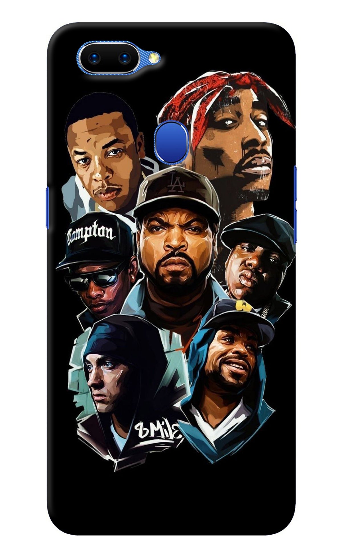 Rappers Oppo A5 Back Cover