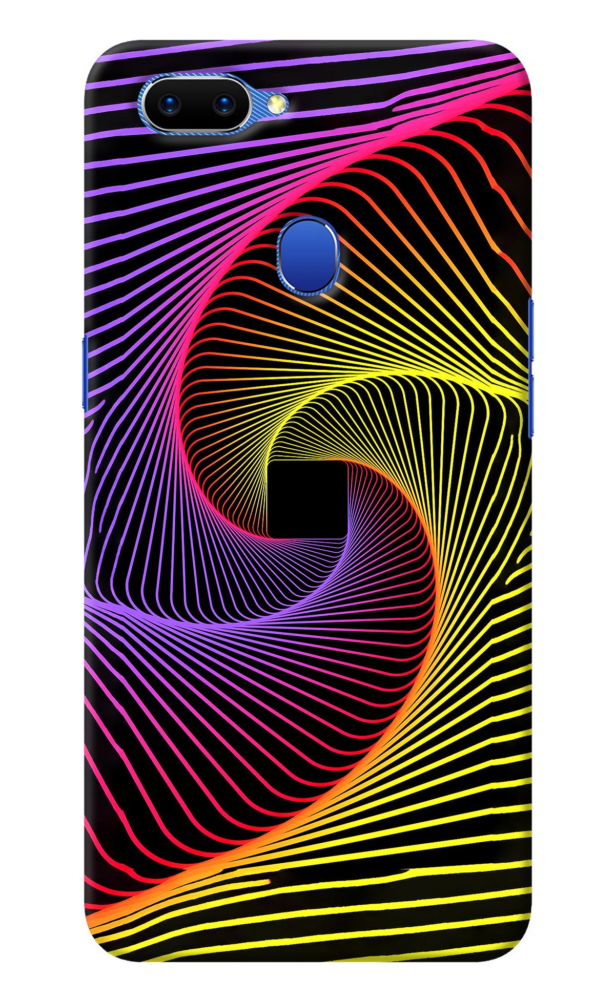 Colorful Strings Oppo A5 Back Cover