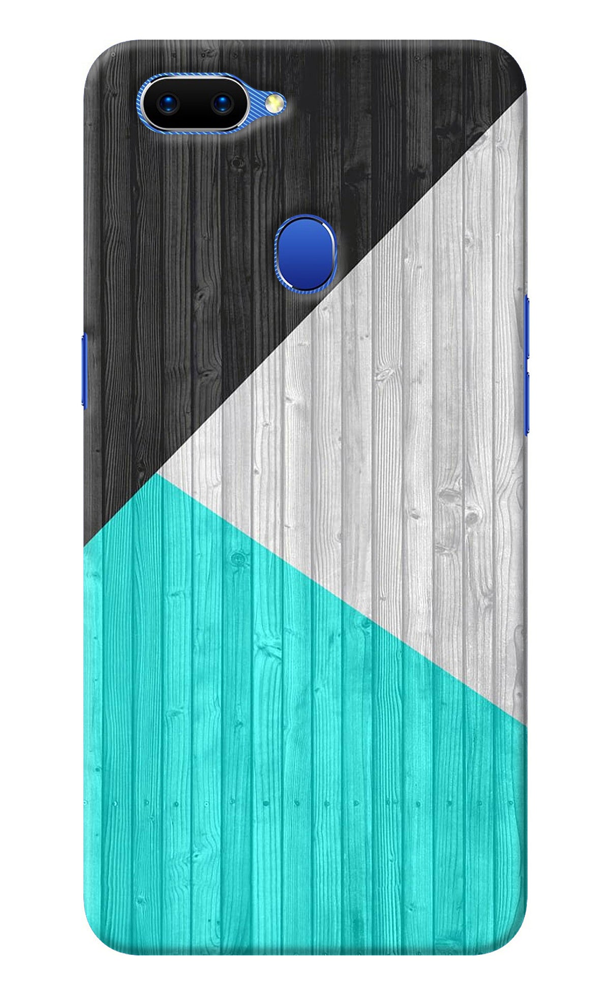 Wooden Abstract Oppo A5 Back Cover