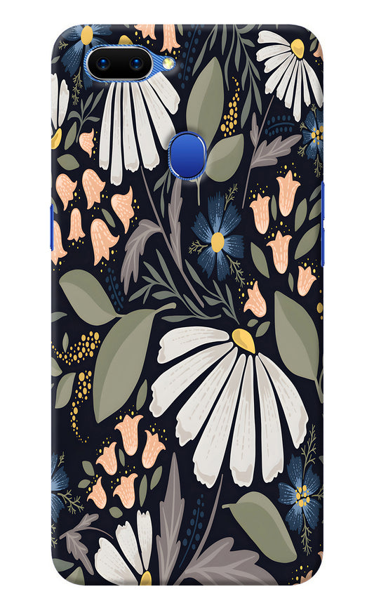 Flowers Art Oppo A5 Back Cover