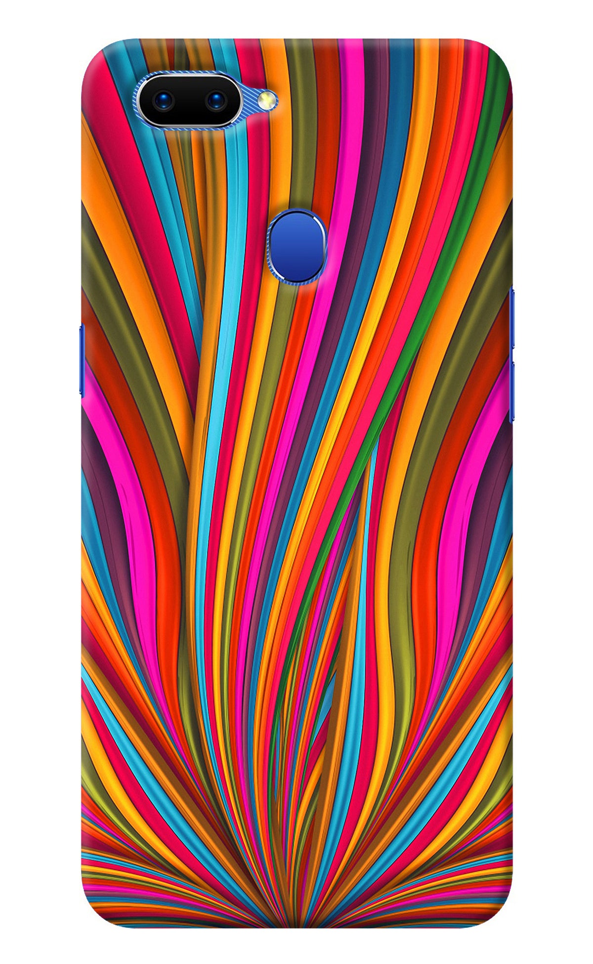 Trippy Wavy Oppo A5 Back Cover