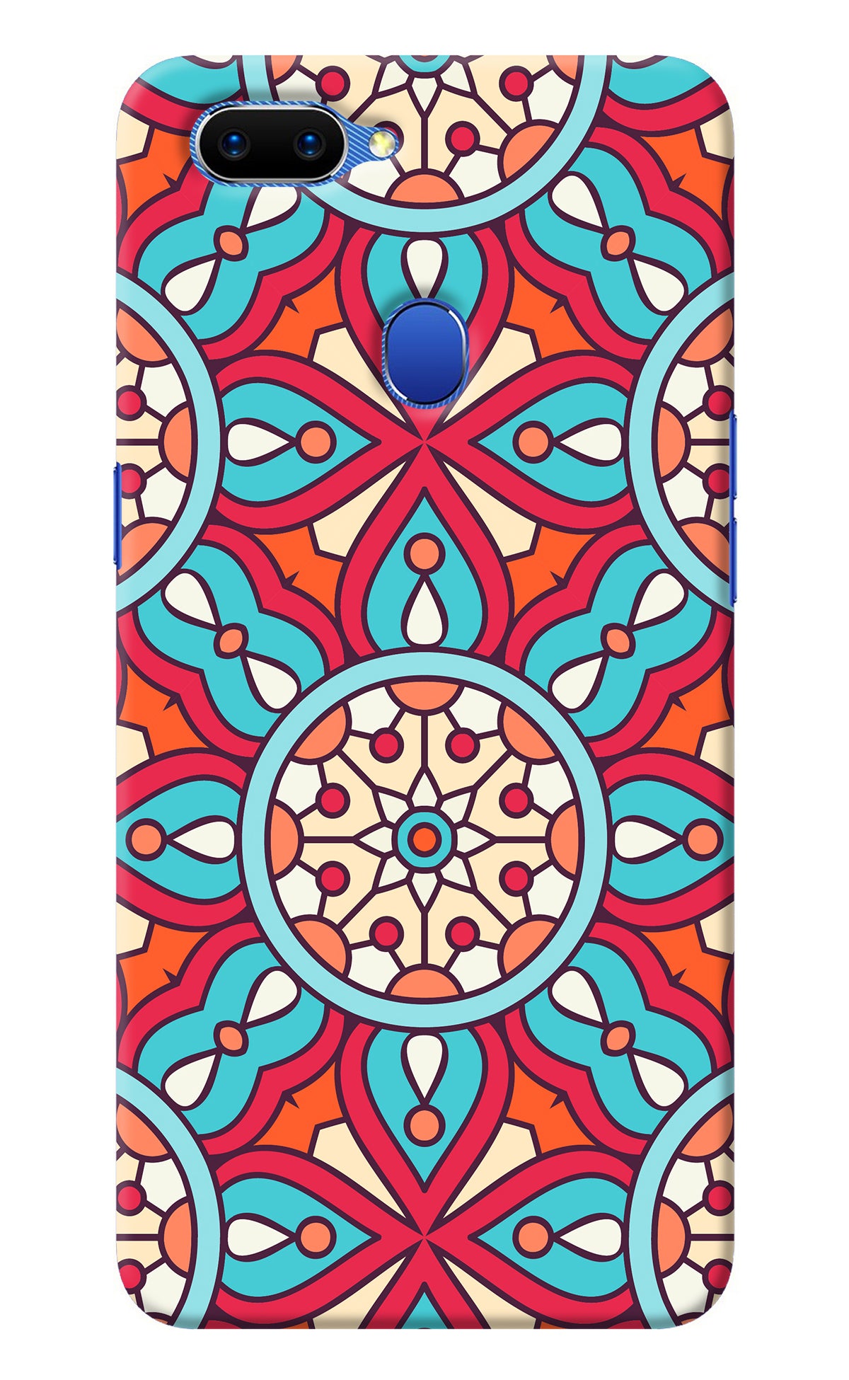 Mandala Geometric Oppo A5 Back Cover