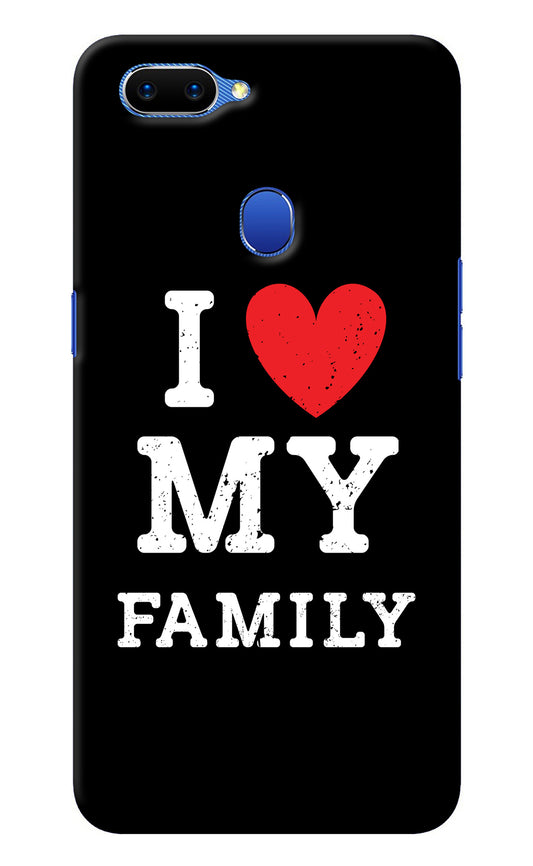 I Love My Family Oppo A5 Back Cover