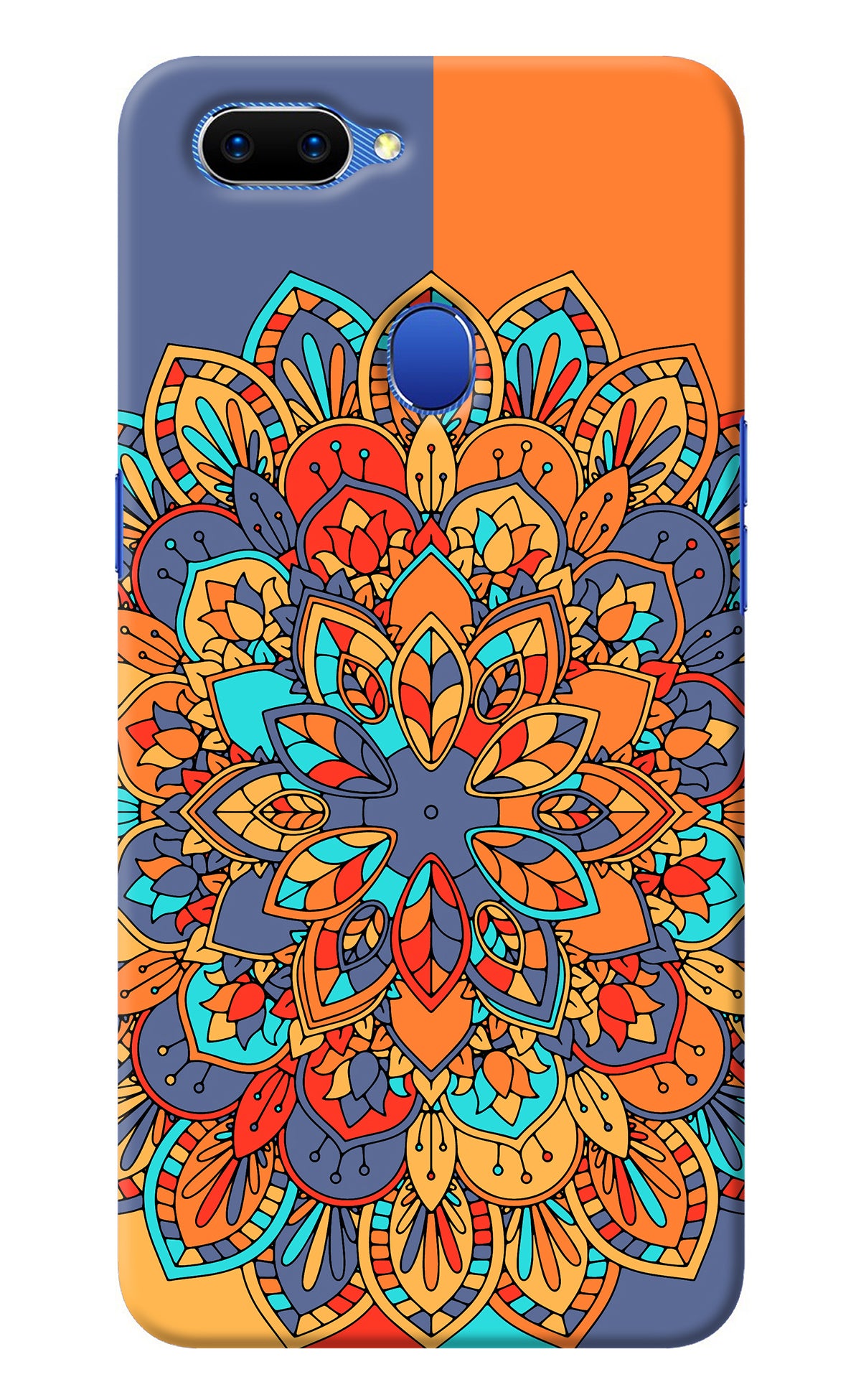 Color Mandala Oppo A5 Back Cover