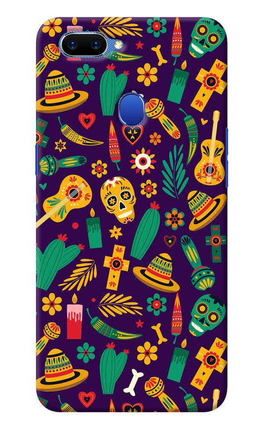 Mexican Artwork Oppo A5 Back Cover