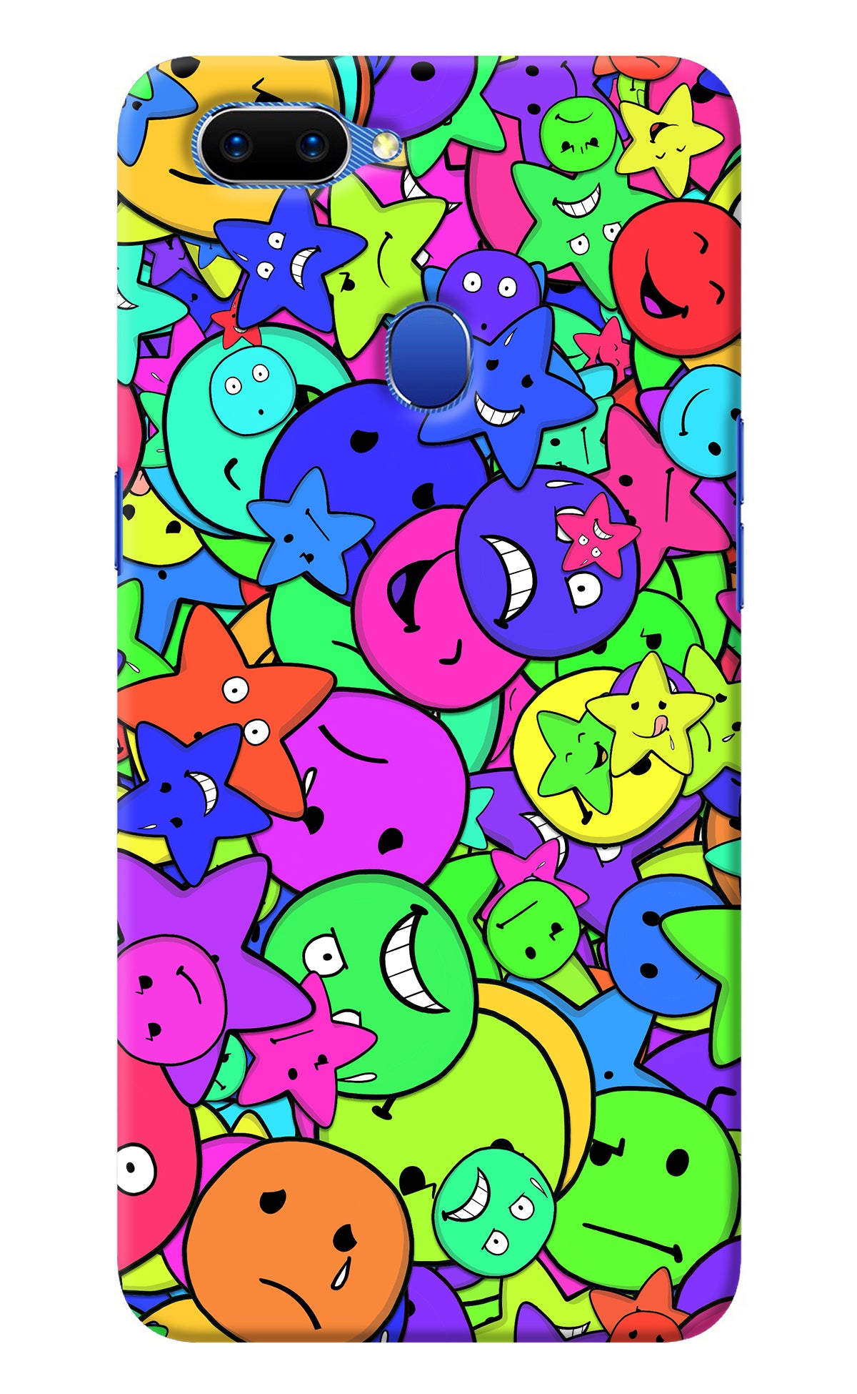 Fun Doodle Oppo A5 Back Cover