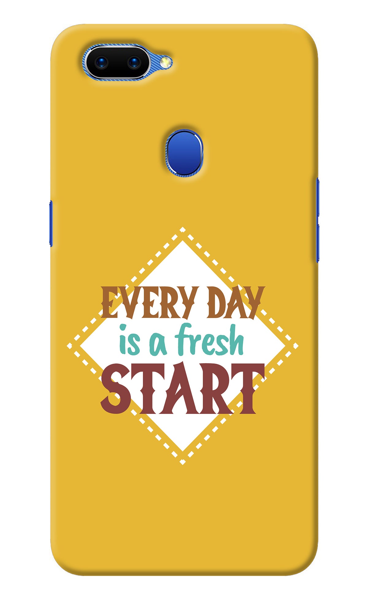 Every day is a Fresh Start Oppo A5 Back Cover