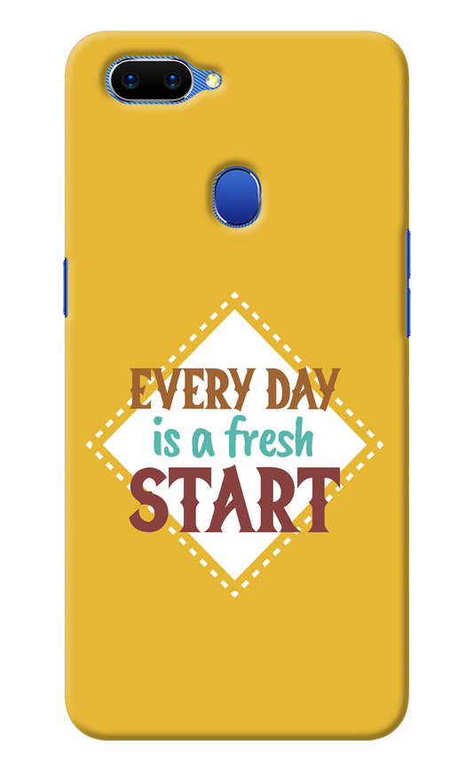 Every day is a Fresh Start Oppo A5 Back Cover