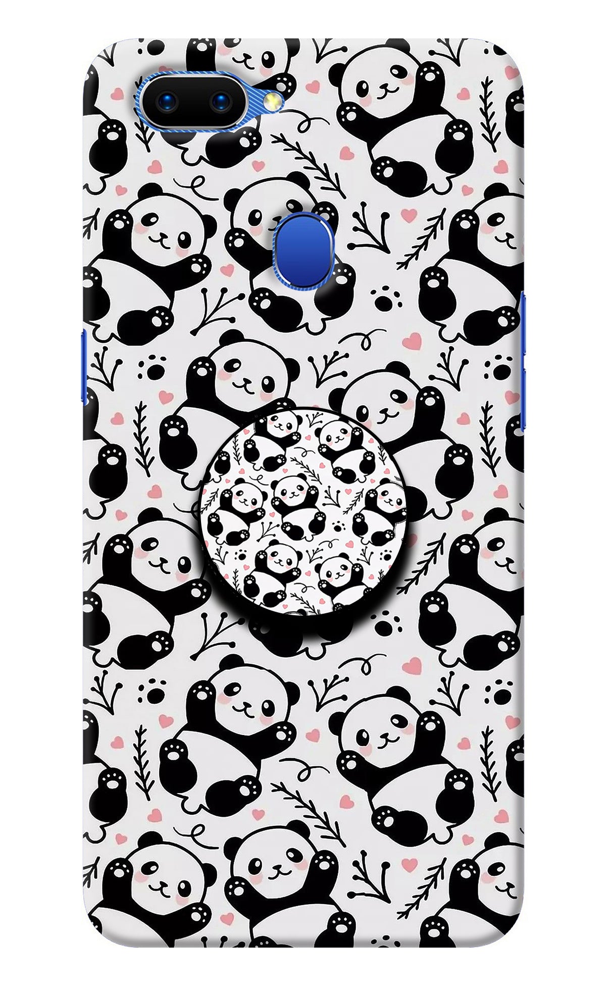 Cute Panda Oppo A5 Pop Case