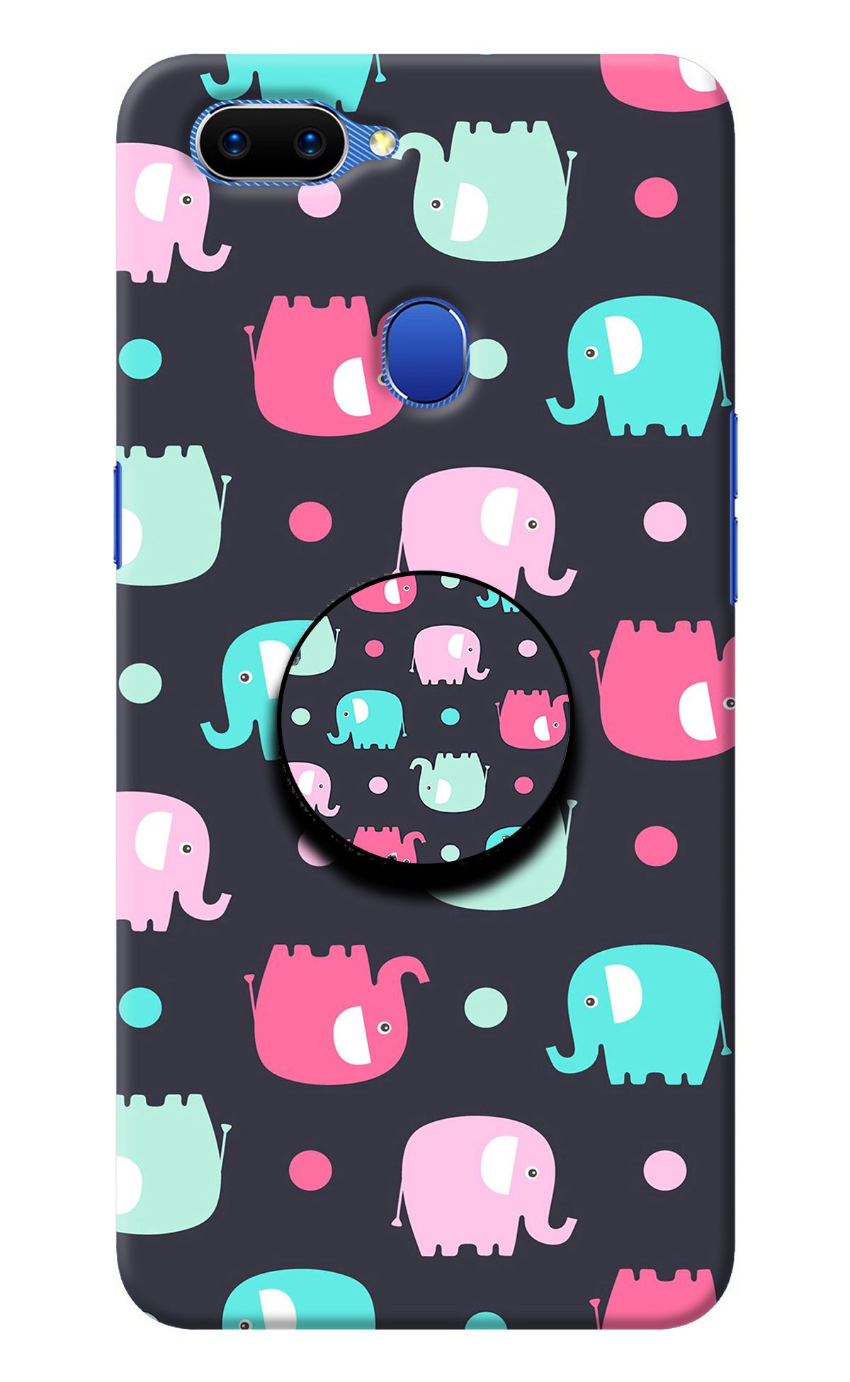 Baby Elephants Oppo A5 Pop Case