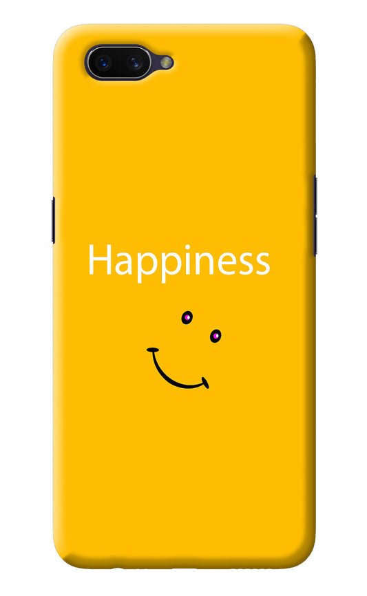 Happiness With Smiley Oppo A3S Back Cover