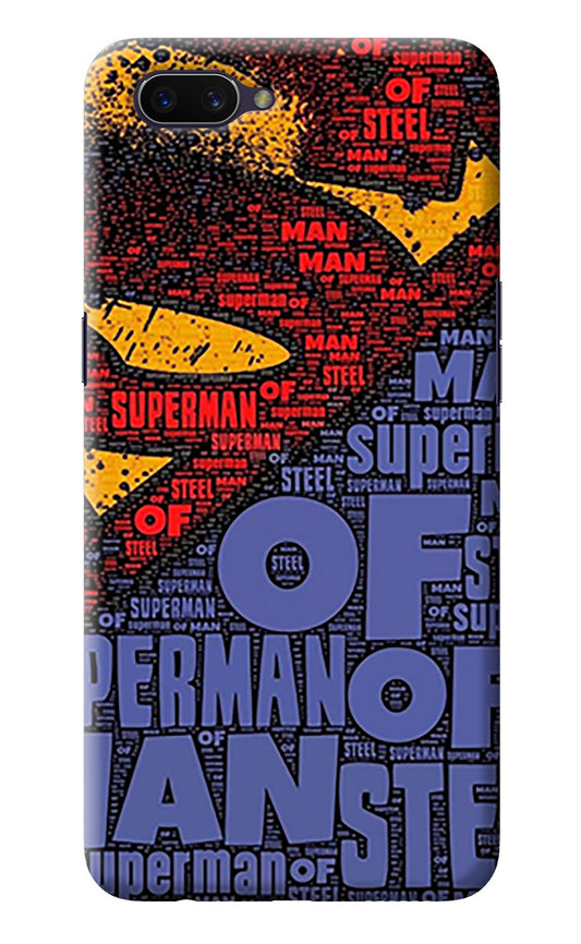 Superman Oppo A3S Back Cover