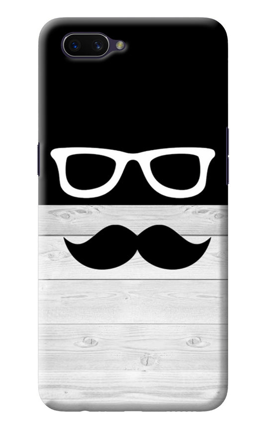 Mustache Oppo A3S Back Cover