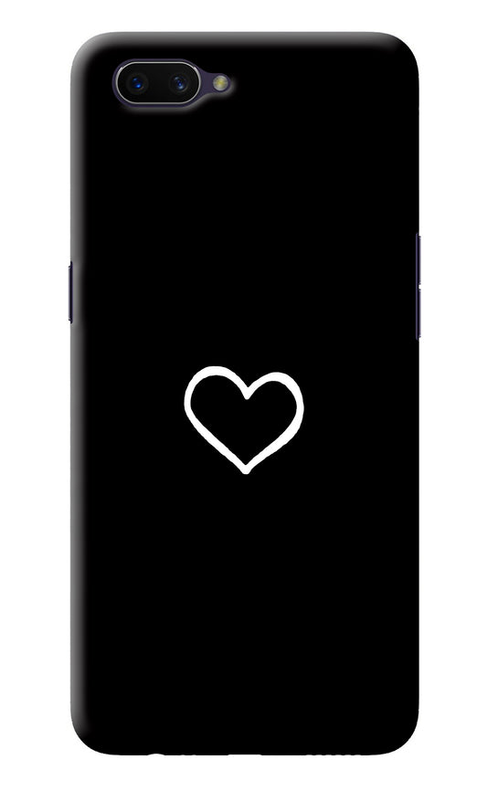 Heart Oppo A3S Back Cover