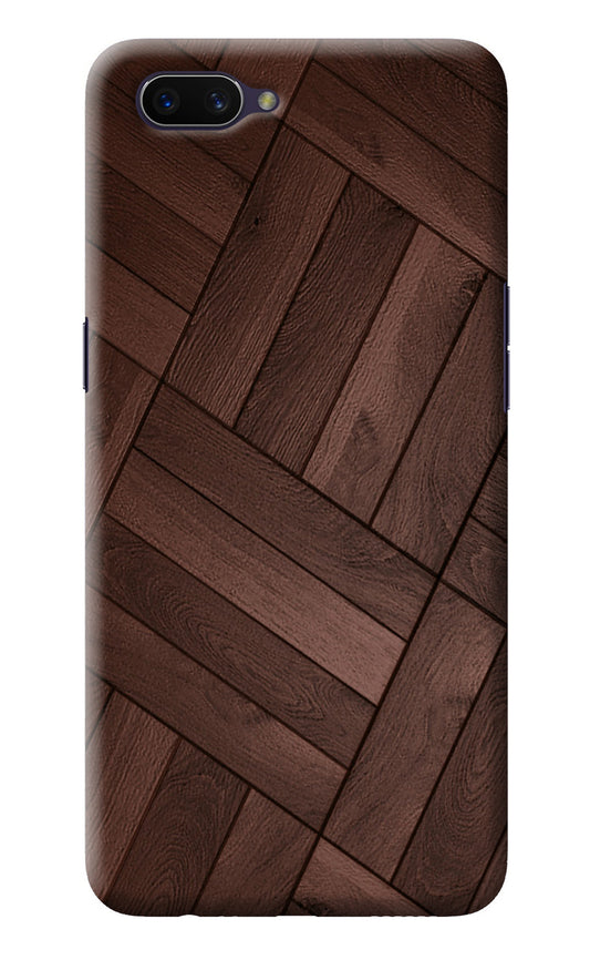 Wooden Texture Design Oppo A3S Back Cover