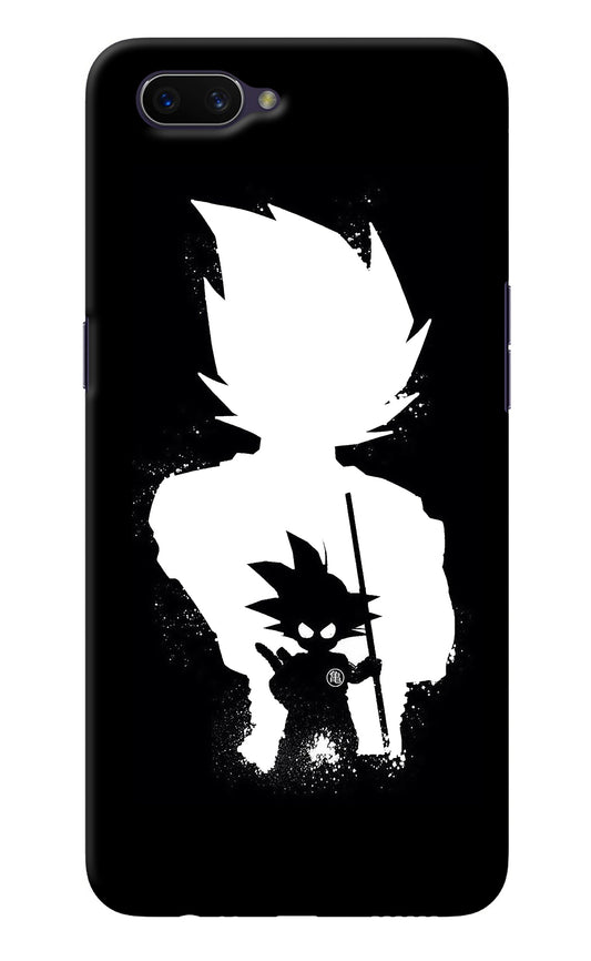 Goku Shadow Oppo A3S Back Cover