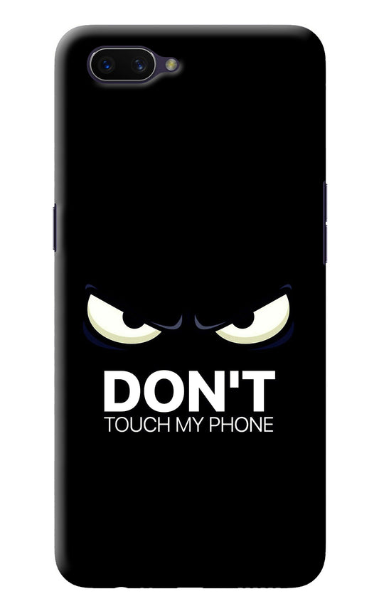 Don'T Touch My Phone Oppo A3S Back Cover