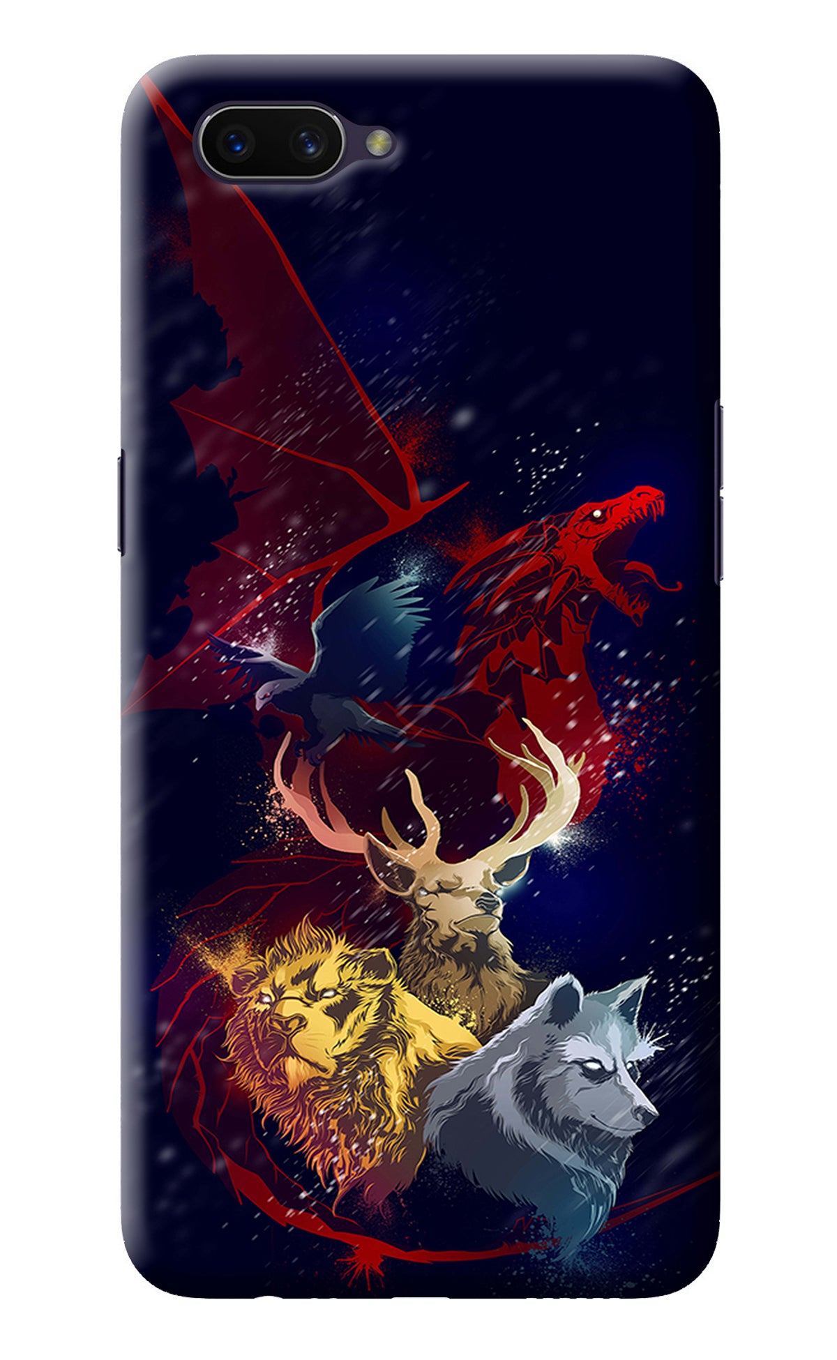 Game Of Thrones Oppo A3S Back Cover