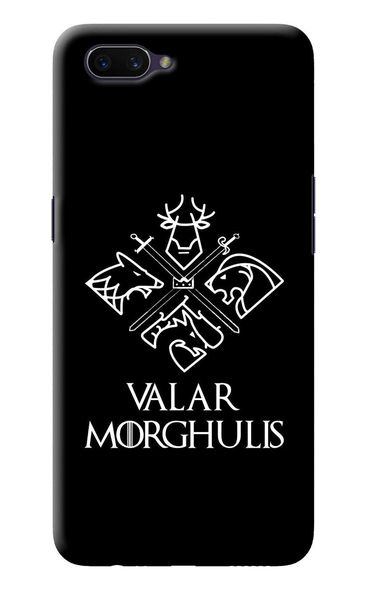 Valar Morghulis | Game Of Thrones Oppo A3S Back Cover