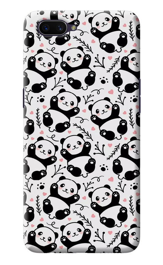 Cute Panda Oppo A3S Back Cover