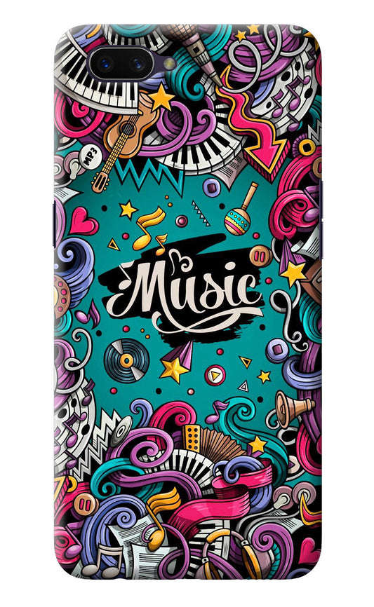 Music Graffiti Oppo A3S Back Cover