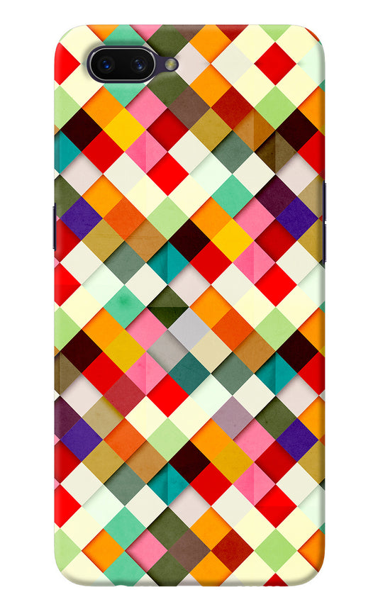 Geometric Abstract Colorful Oppo A3S Back Cover