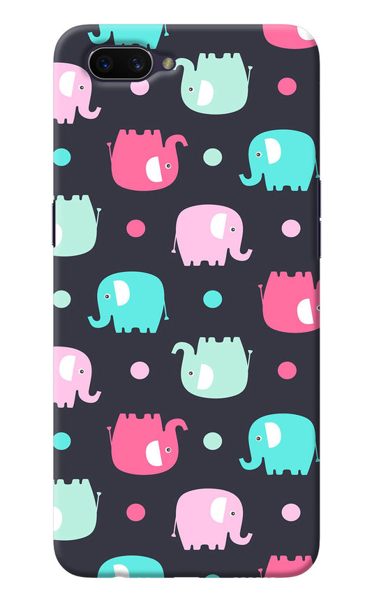 Elephants Oppo A3S Back Cover