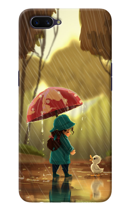 Rainy Day Oppo A3S Back Cover
