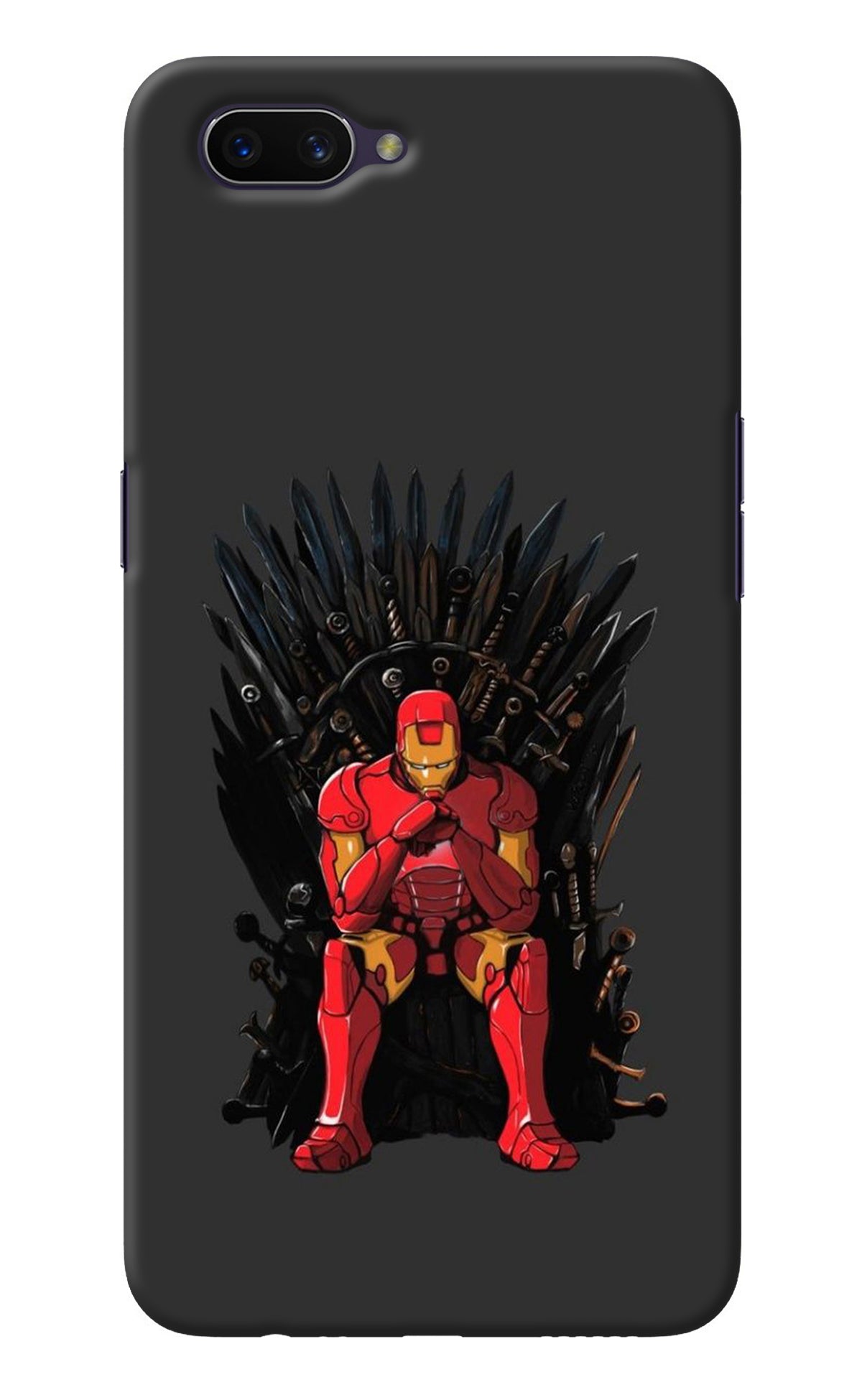 Ironman Throne Oppo A3S Back Cover
