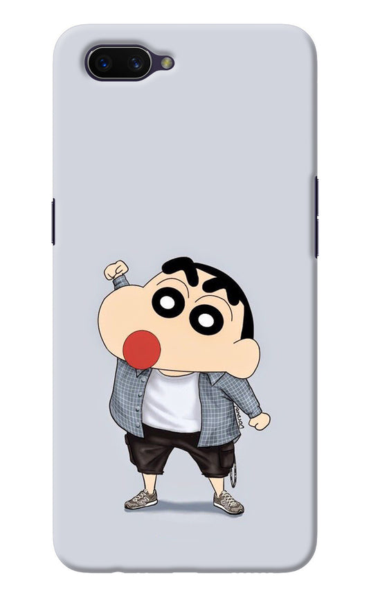 Shinchan Oppo A3S Back Cover