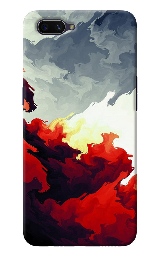 Fire Cloud Oppo A3S Back Cover