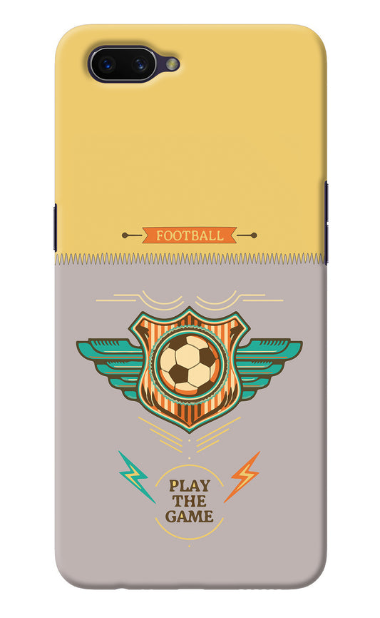 Football Oppo A3S Back Cover