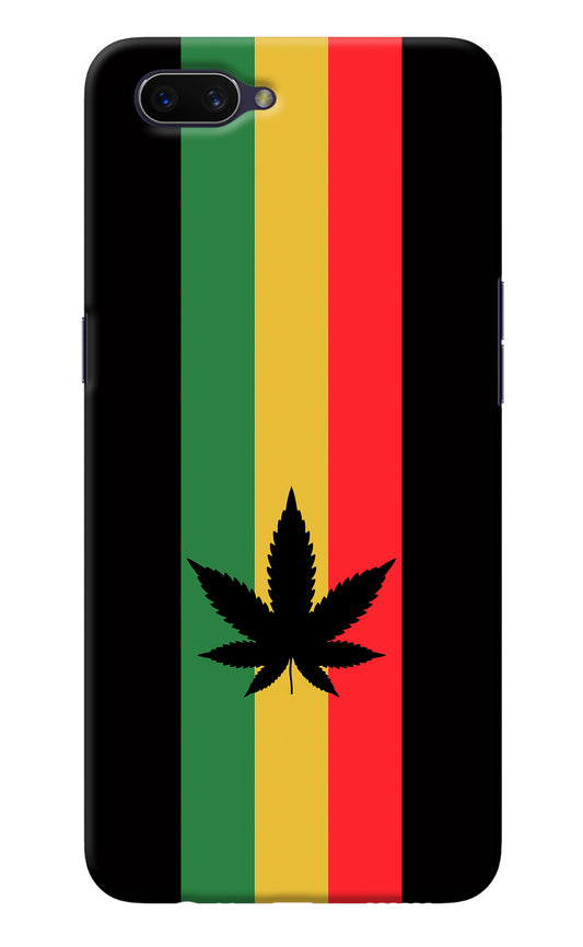 Weed Flag Oppo A3S Back Cover
