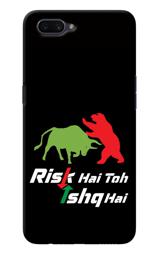 Risk Hai Toh Ishq Hai Oppo A3S Back Cover