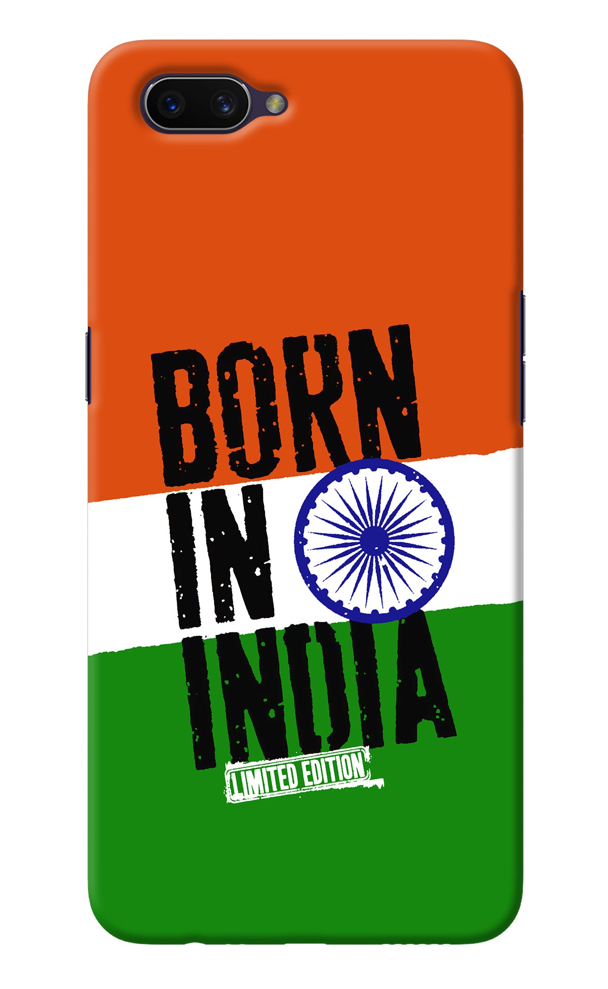 Born in India Oppo A3S Back Cover