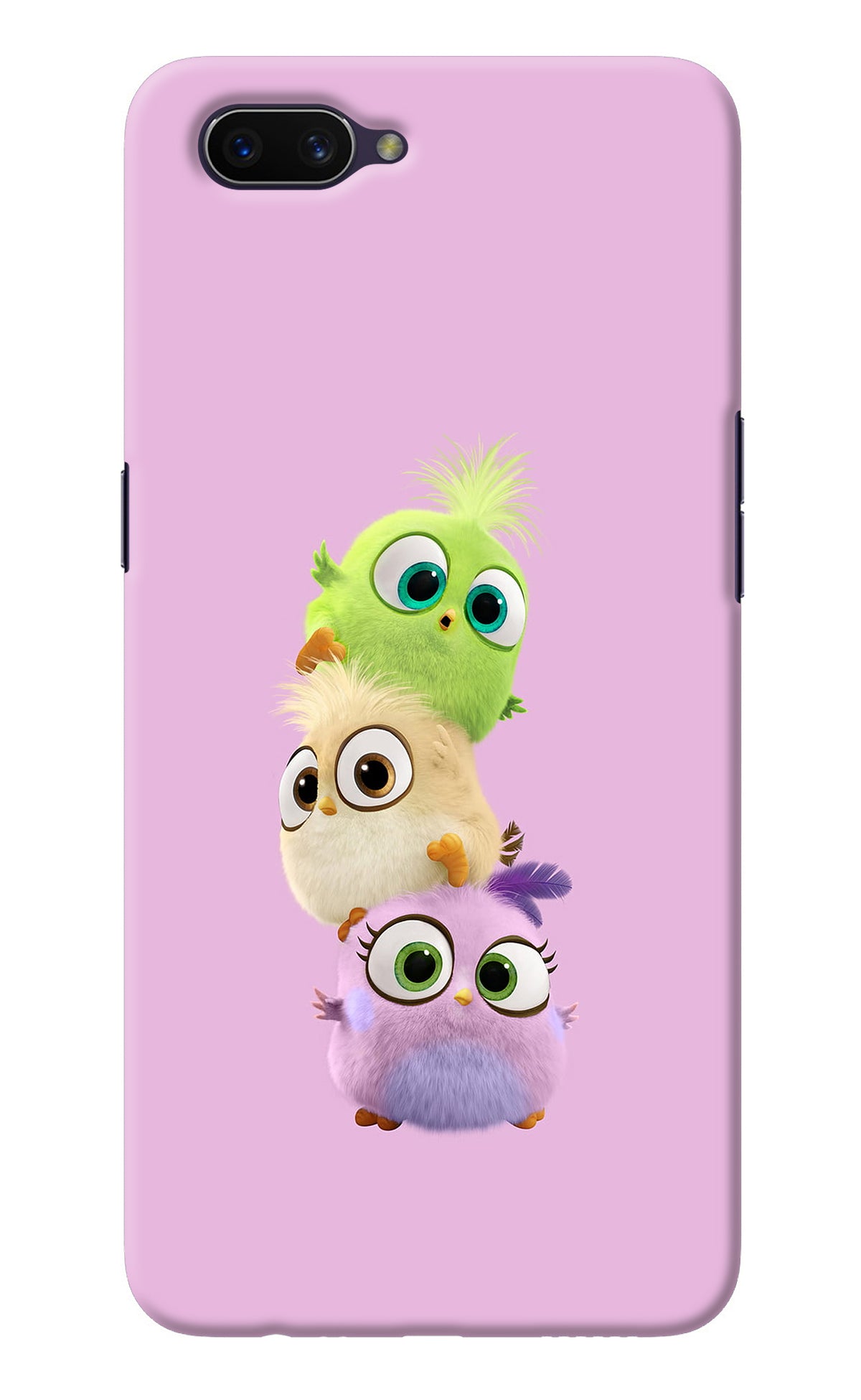 Cute Little Birds Oppo A3S Back Cover