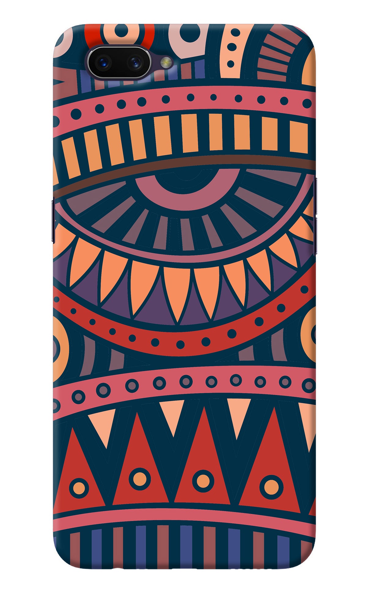 African Culture Design Oppo A3S Back Cover