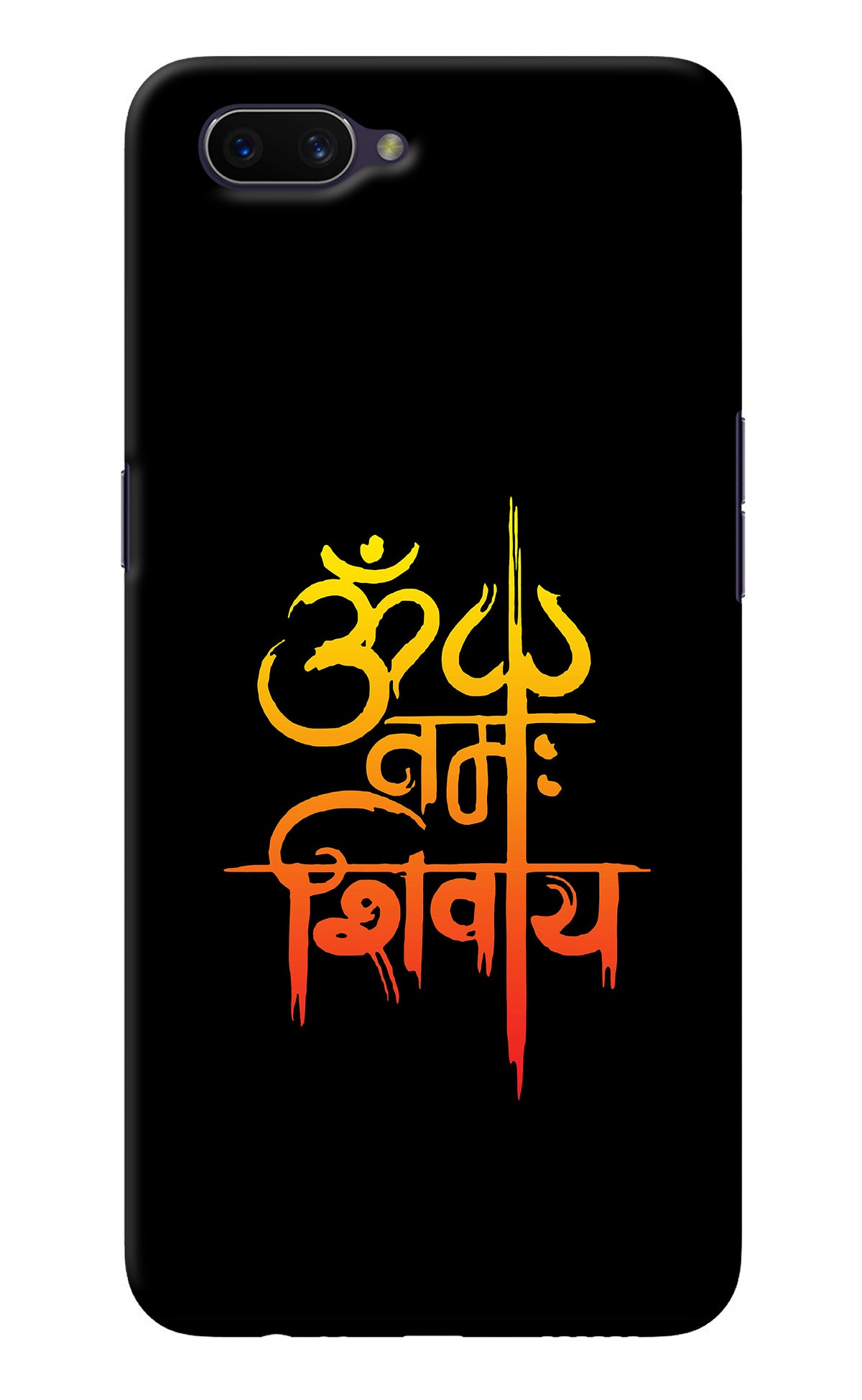 Om Namah Shivay Oppo A3S Back Cover