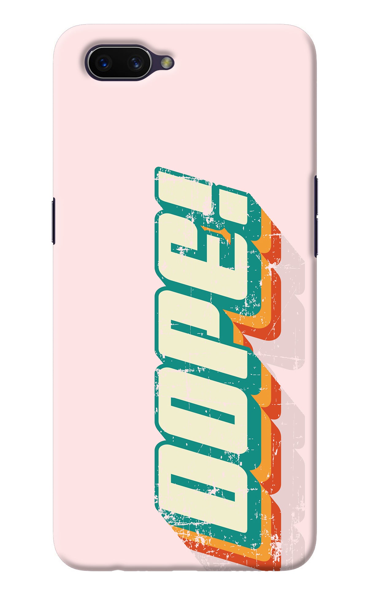 Dope Oppo A3S Back Cover