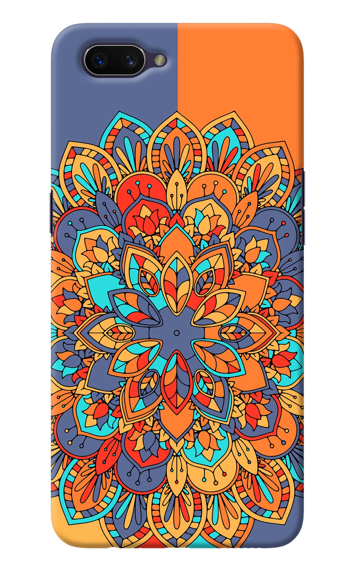 Color Mandala Oppo A3S Back Cover