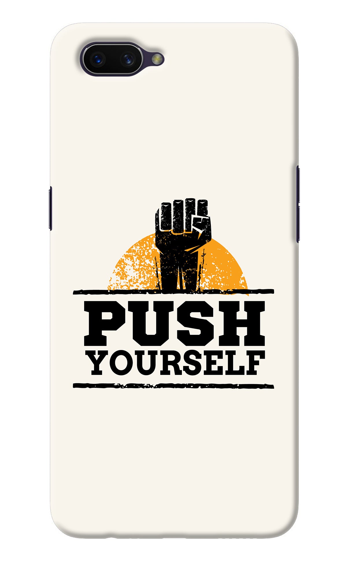 Push Yourself Oppo A3S Back Cover