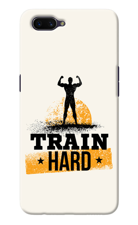 Train Hard Oppo A3S Back Cover