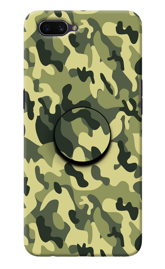 Camouflage Oppo A3S Pop Case