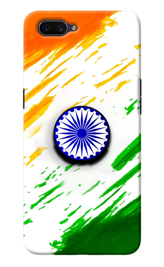 Indian Flag Ashoka Chakra Oppo A3S Pop Case