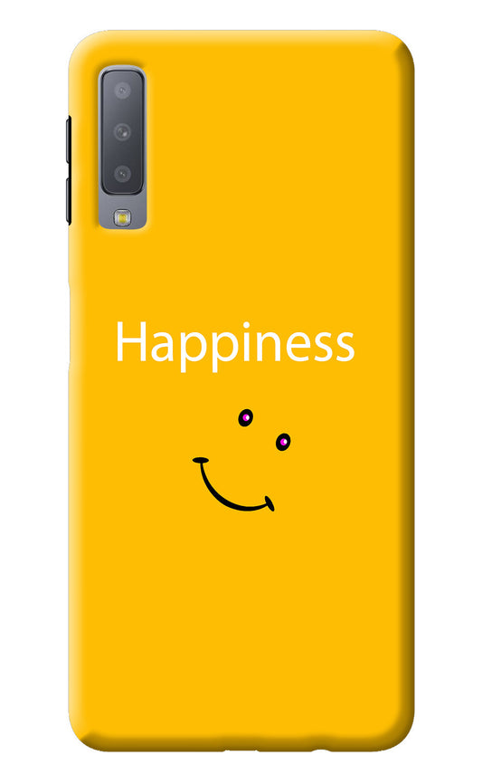 Happiness With Smiley Samsung A7 Back Cover