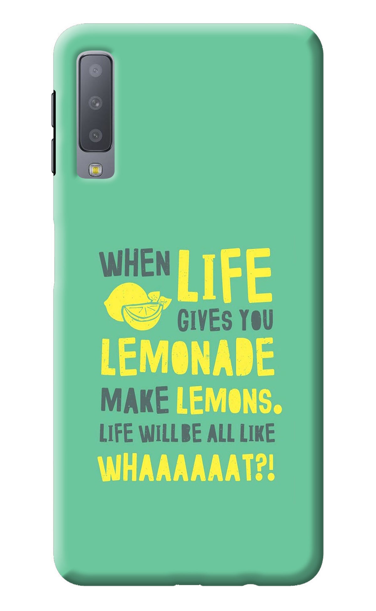 Quote Samsung A7 Back Cover