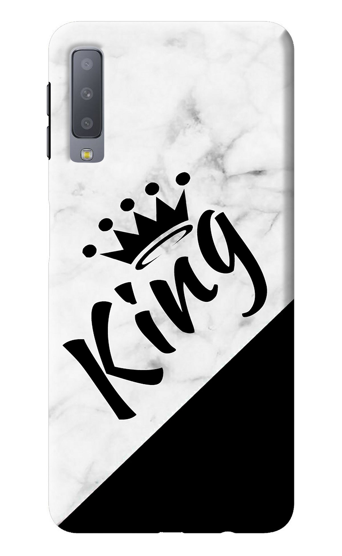 King Samsung A7 Back Cover