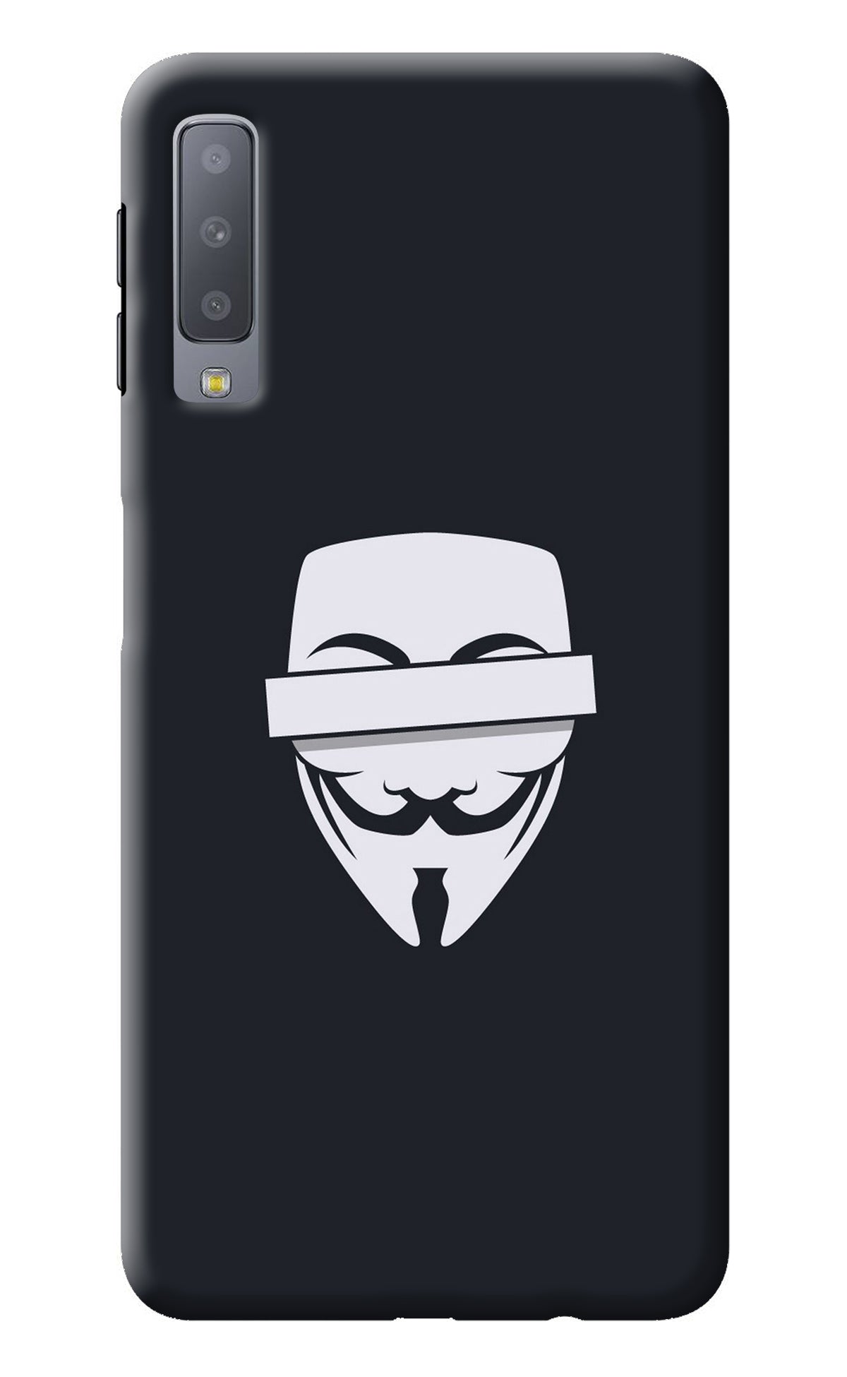 Anonymous Face Samsung A7 Back Cover