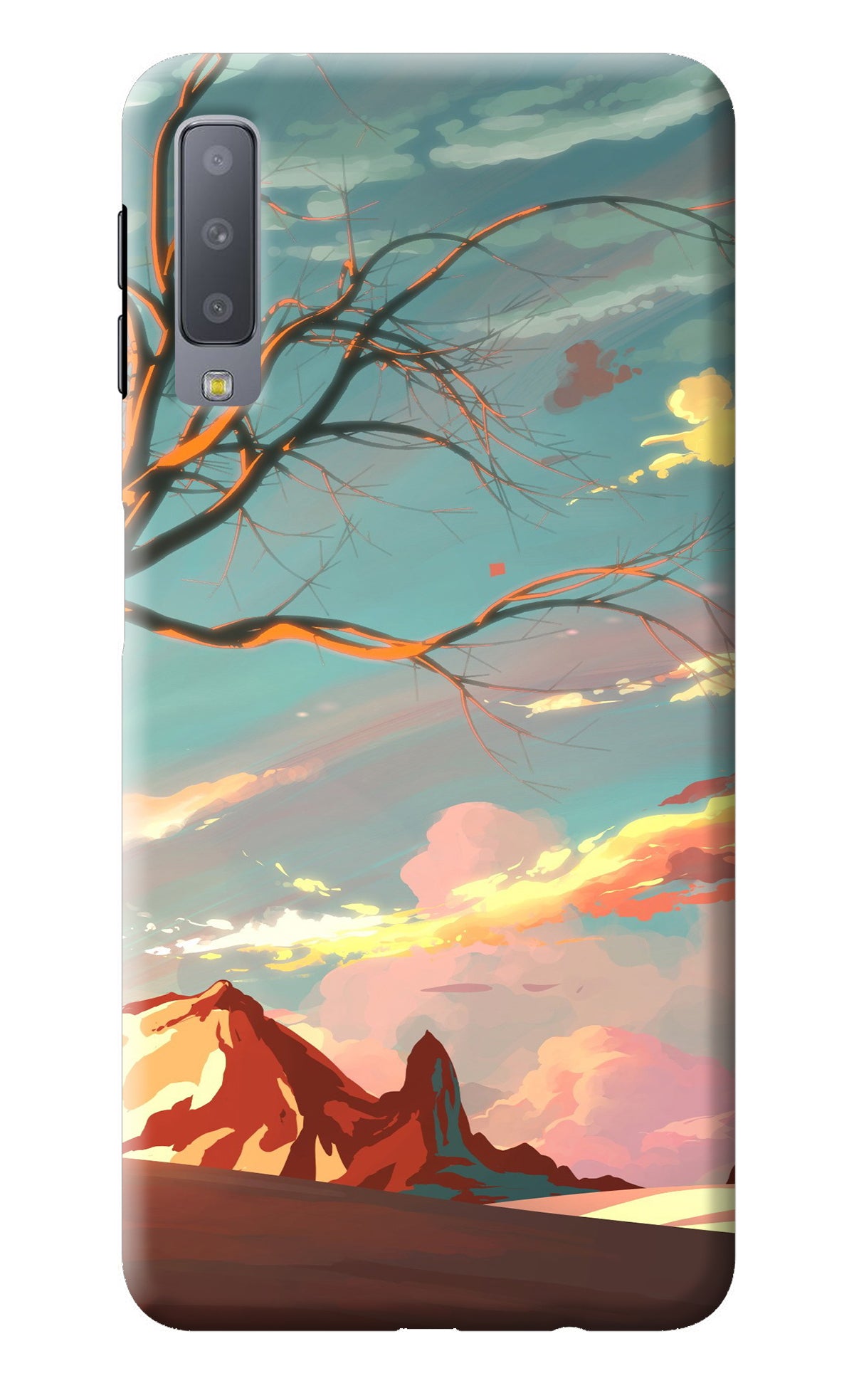 Scenery Samsung A7 Back Cover